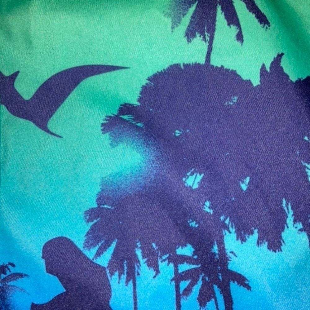 🎉 HP 🎉 NWT NEW  Boys' Neon Sharks Swim Trunks - Picture 5 of 7